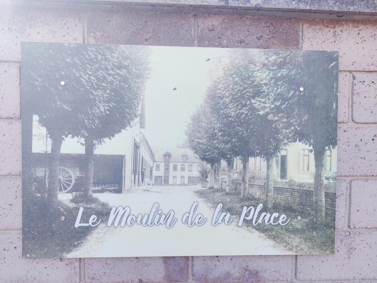 Uw Eigen Boerderij Bij Le Moulin De La Place Hargicourt Exteriör bild